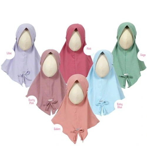 Jual Jilbab Anak Polos Bahan Adem